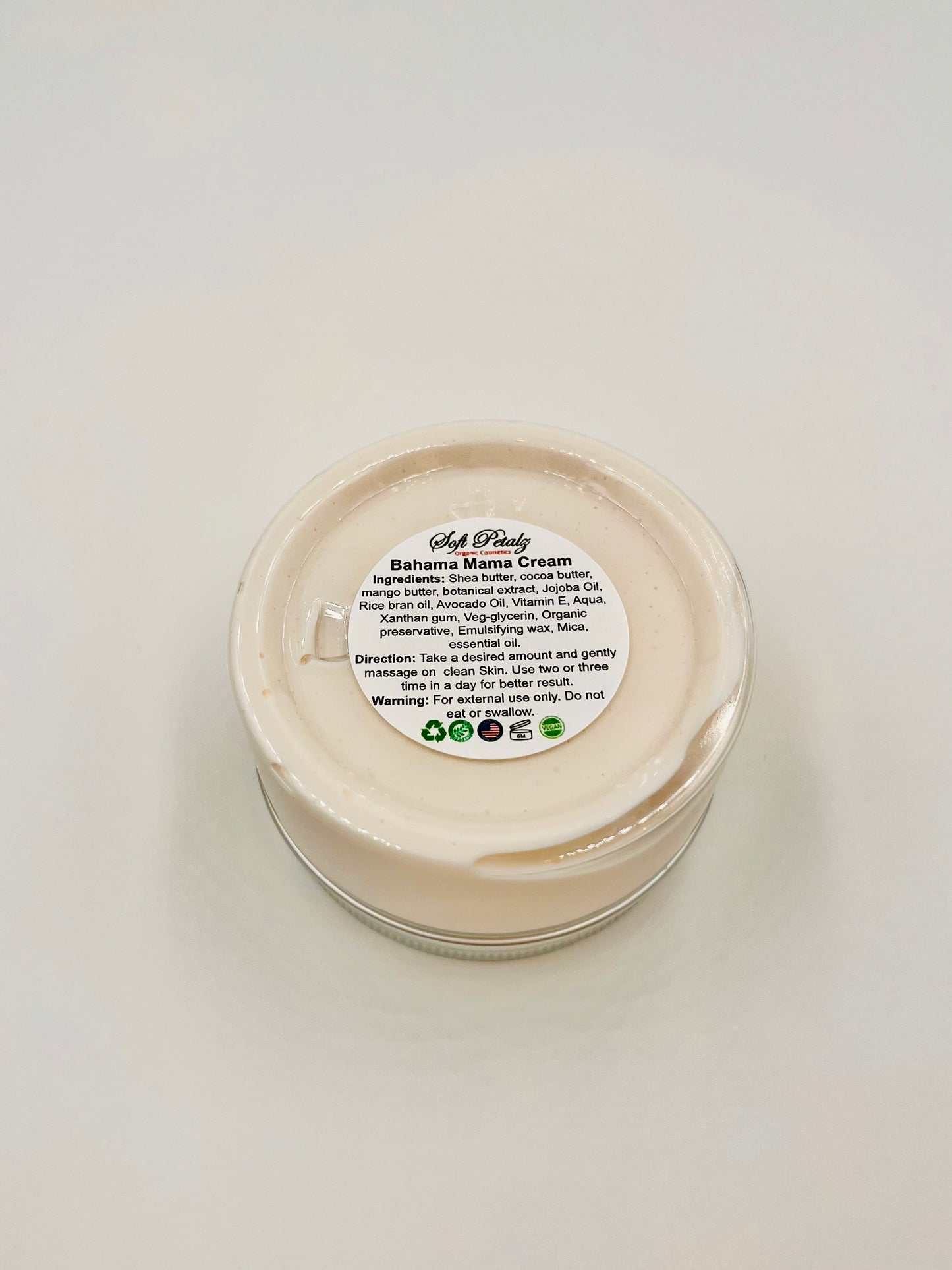 Soft Petalz Bahama Mama Organic Cream