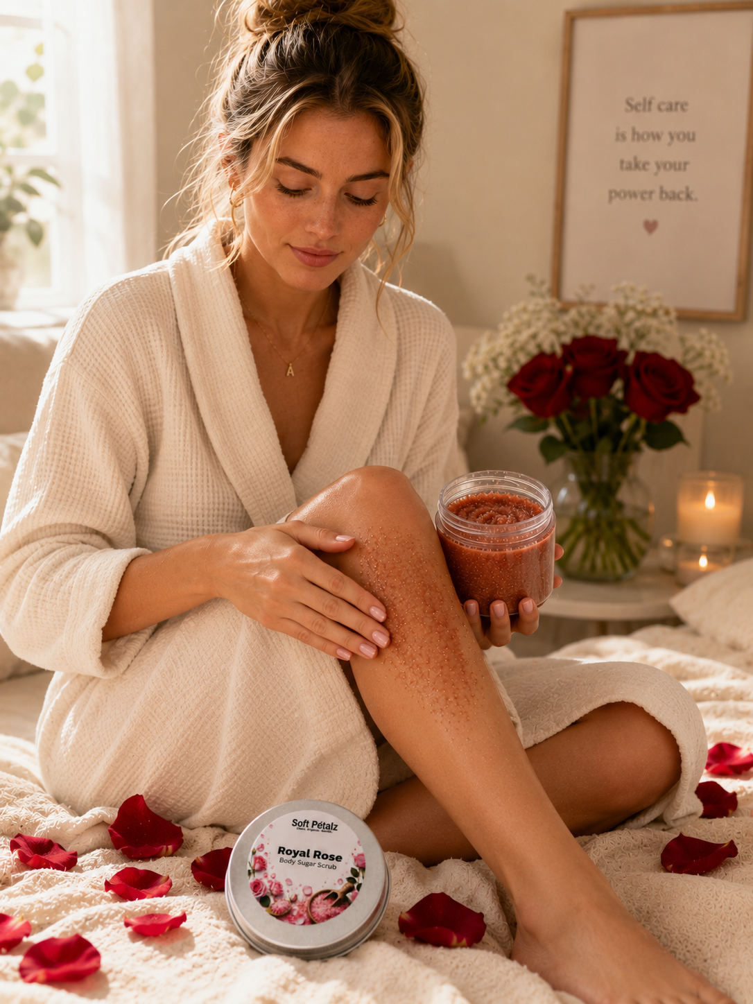 Royal Rose Organic Body Sugar Scrub