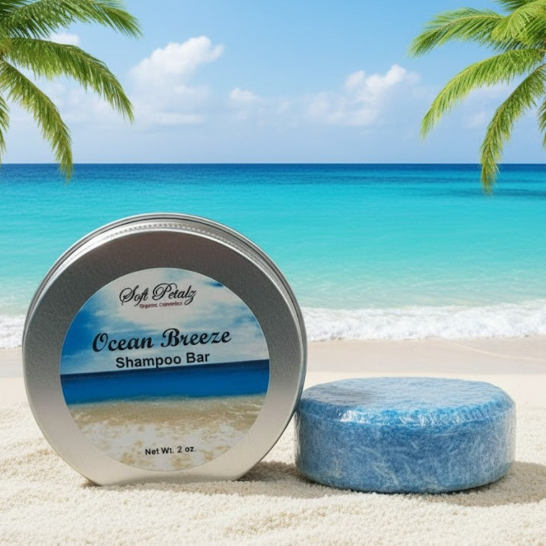 Ocean Breeze Organic Shampoo Bar