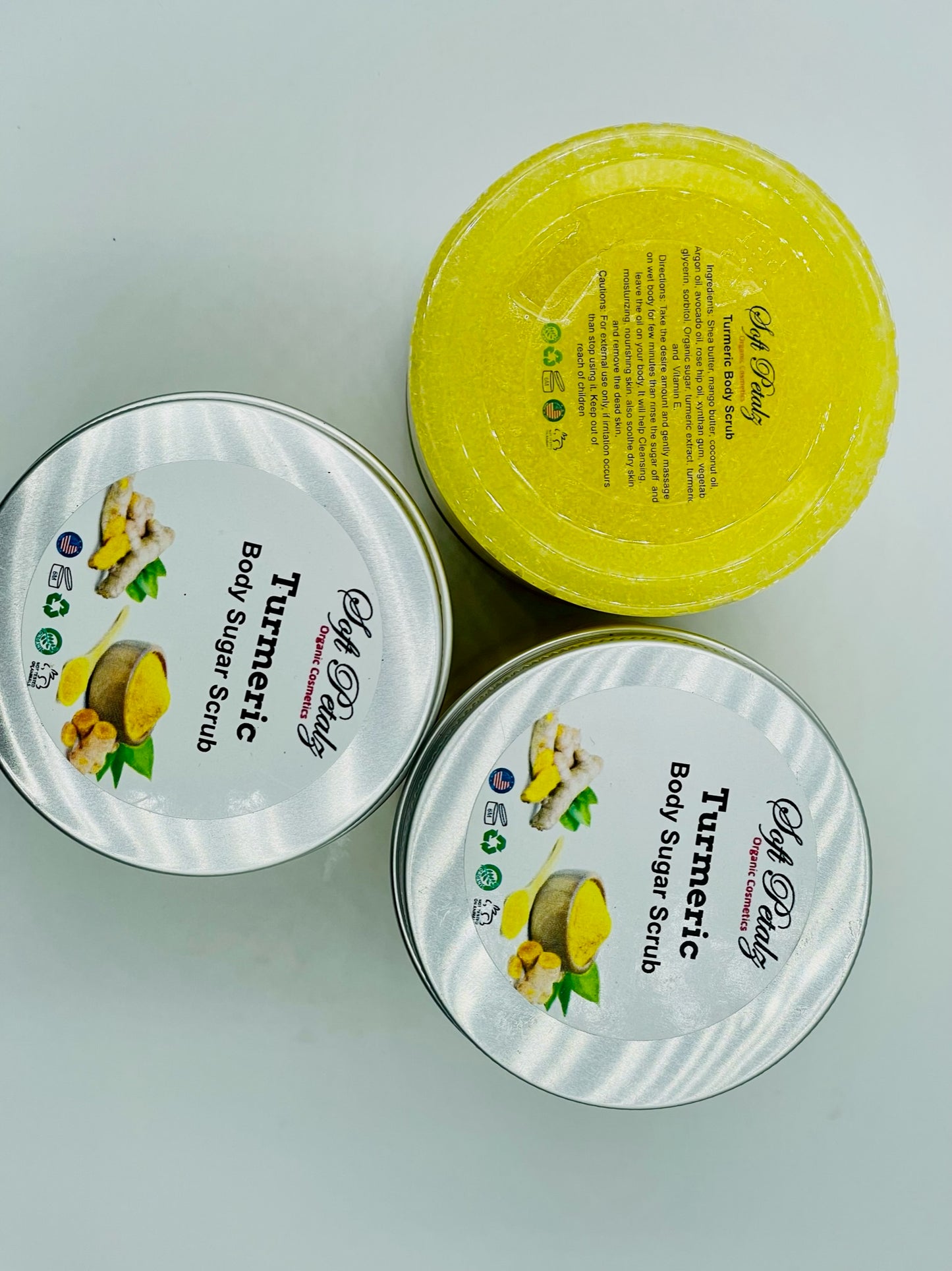 Turmeric Body Sugar Scrub
