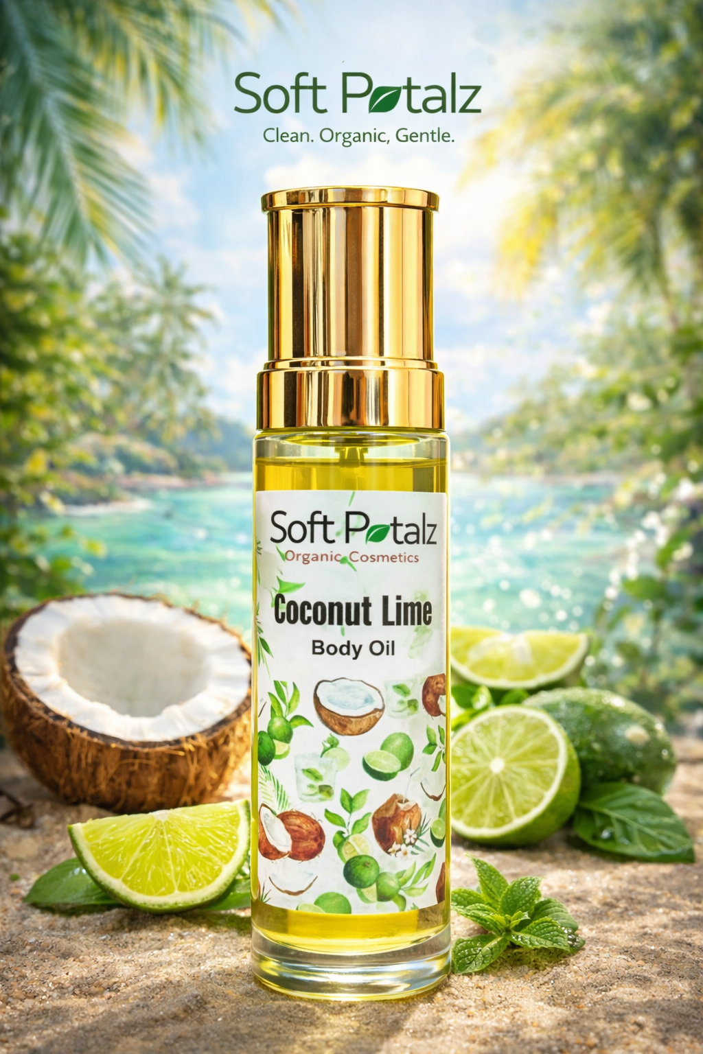 Coconut Lime Body Oil