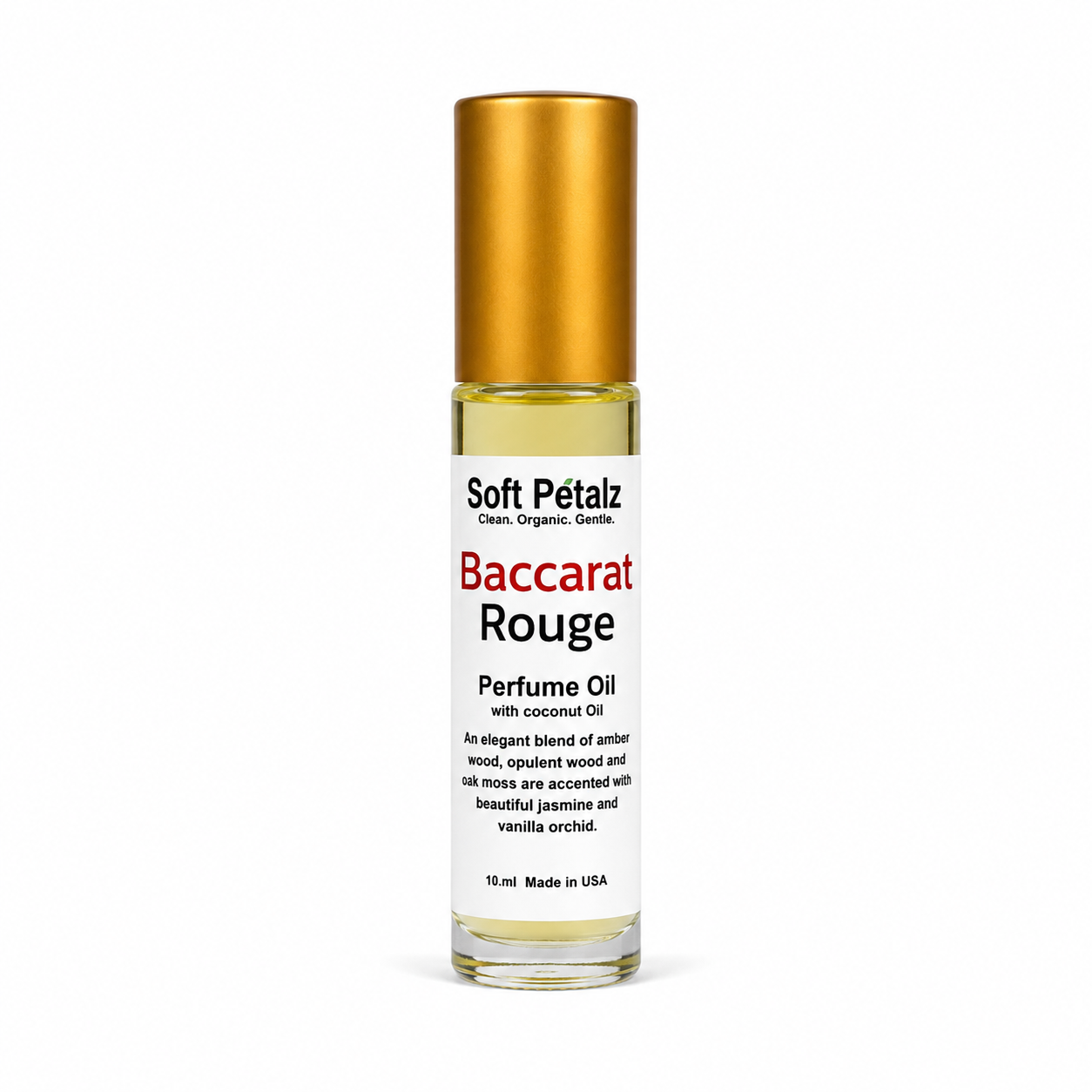 Baccarat Rouge Natural Roll-On Perfume Oil 10ml