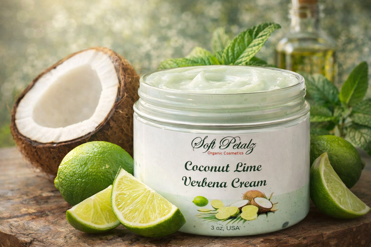 Soft Petalz Coconut Lime Verbena Cream