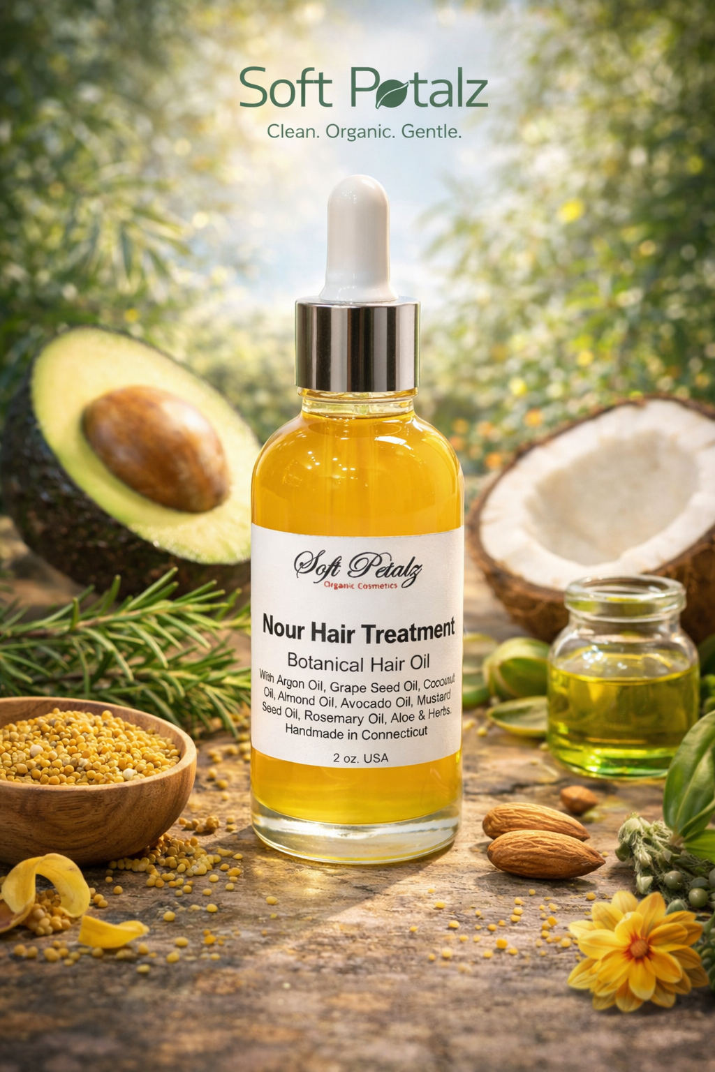 Nour Hair Treatment Botanical Hair Oil