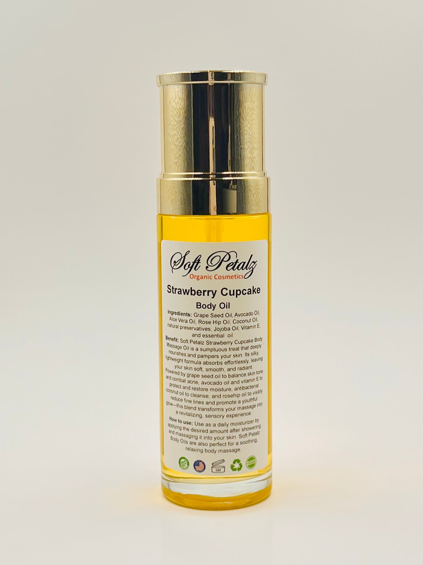 Strawberry Cupcake Body Oil