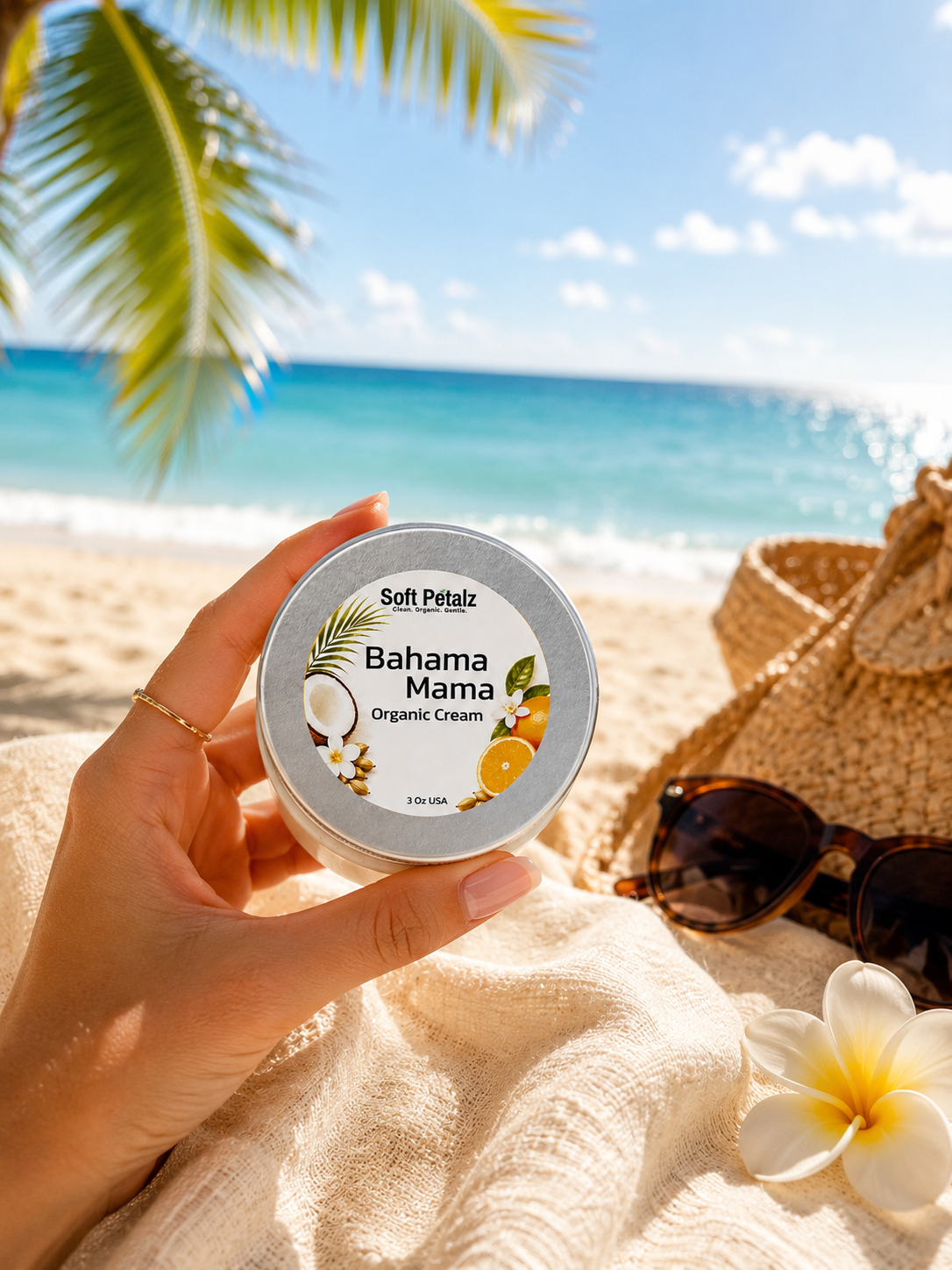 Soft Petalz Bahama Mama Organic Cream