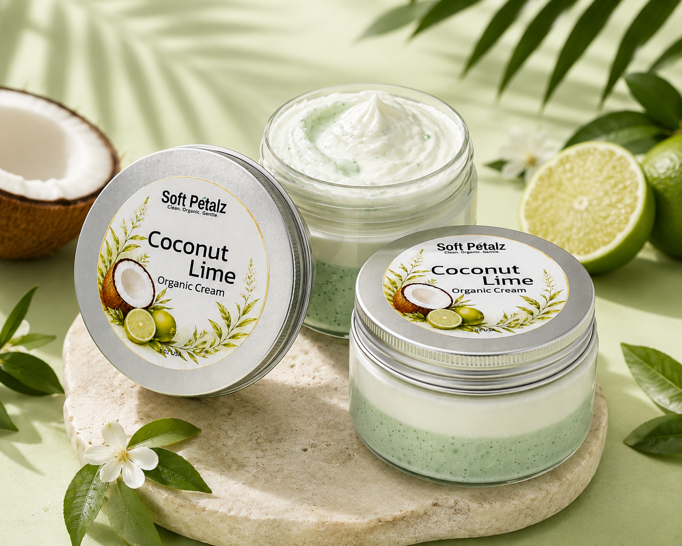 Soft Petalz Coconut Lime Verbena Cream