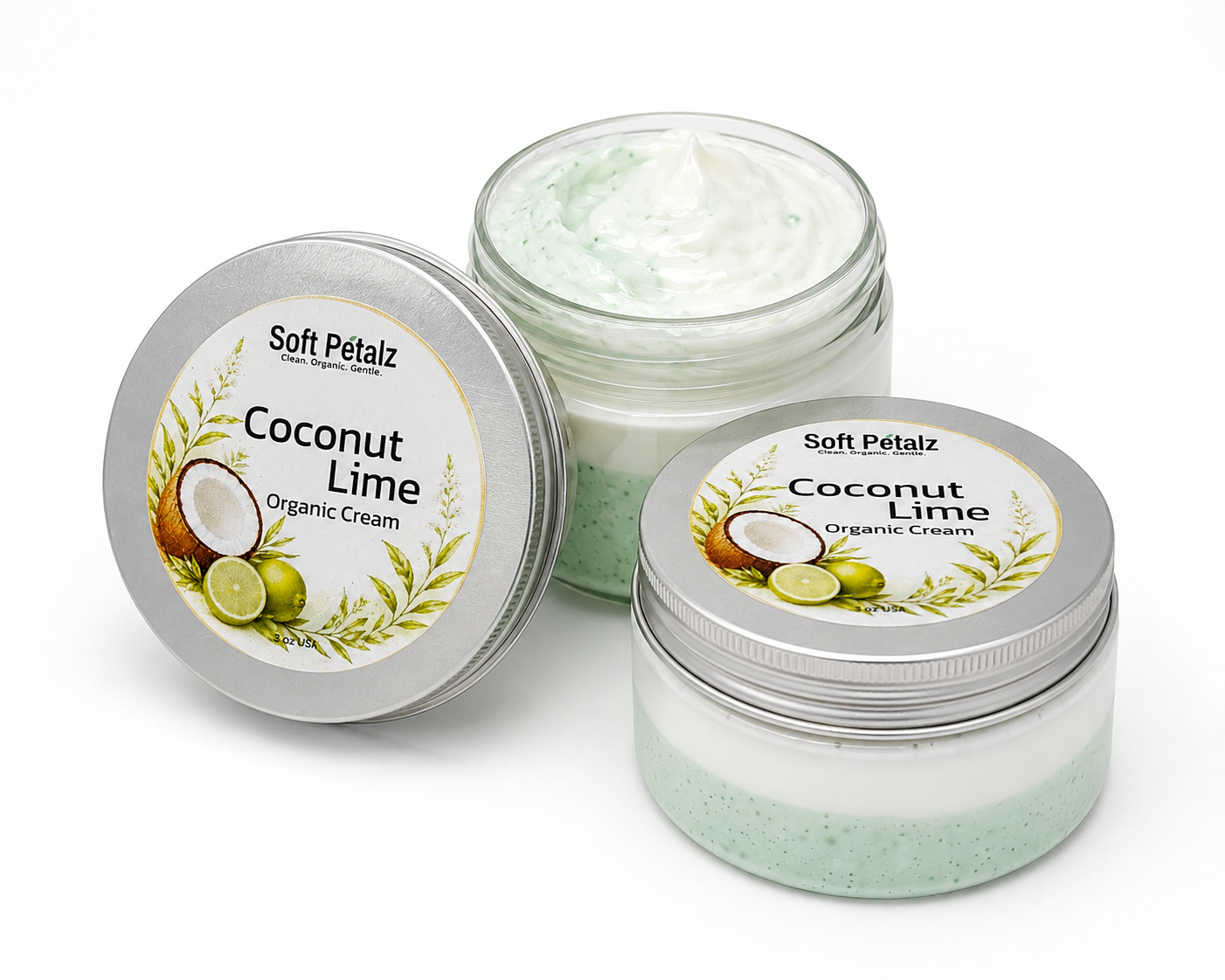 Soft Petalz Coconut Lime Verbena Cream