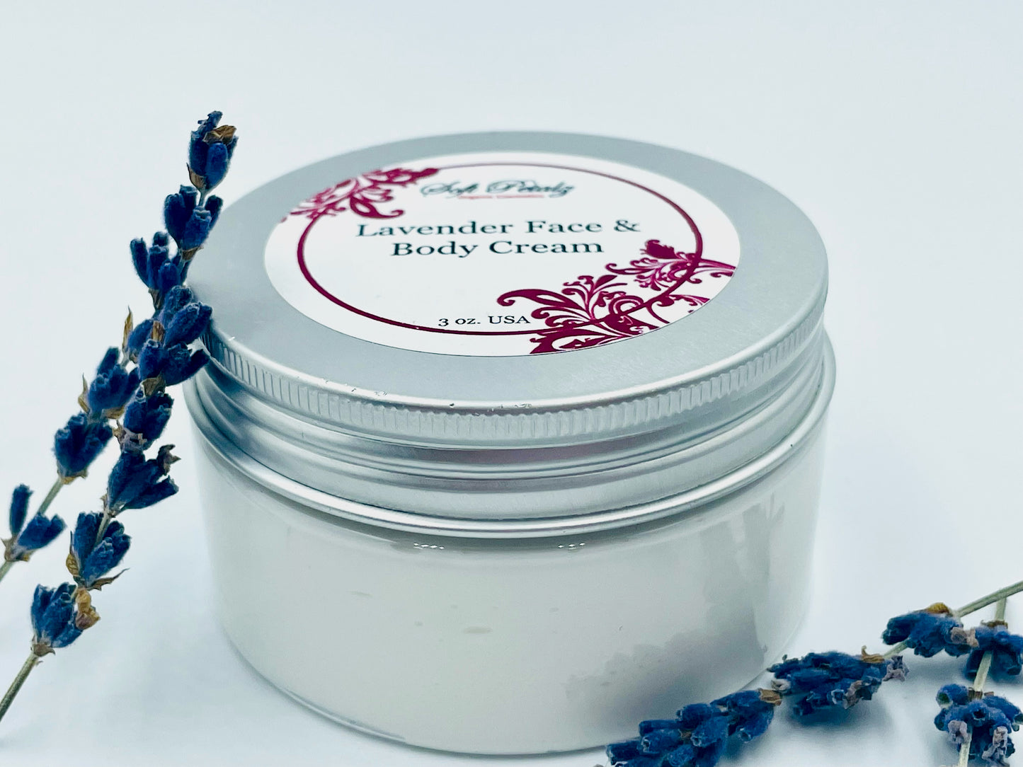 Soft Petalz Lavender Organic Cream