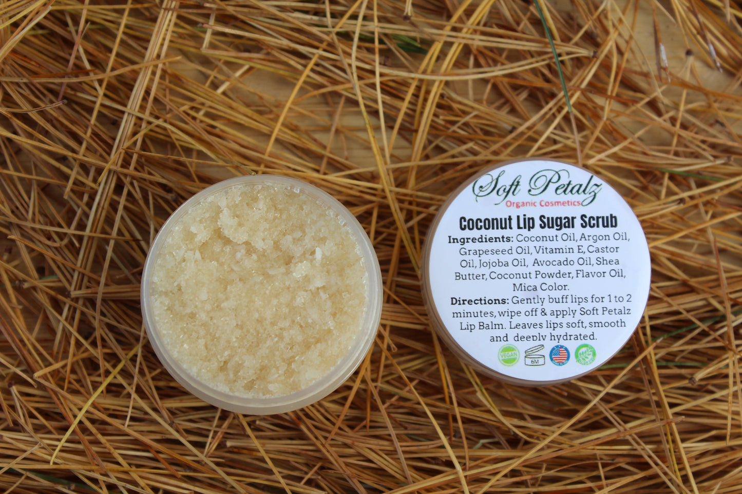 Coconut Lip Sugar Scrub