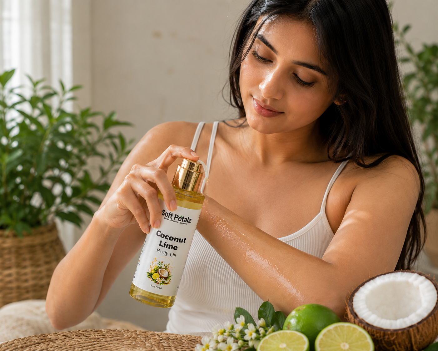 Coconut Lime Body Oil