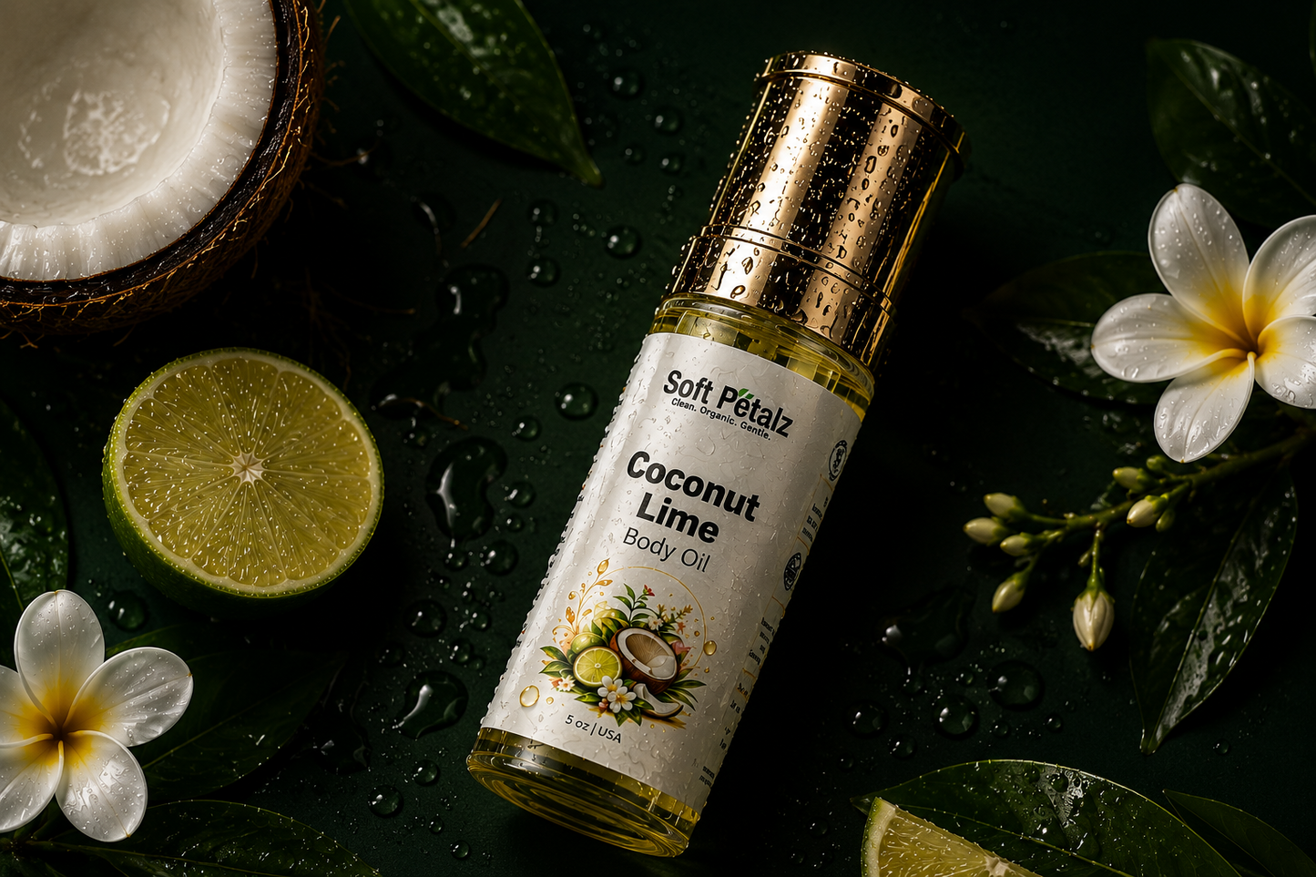 Coconut Lime Body Oil