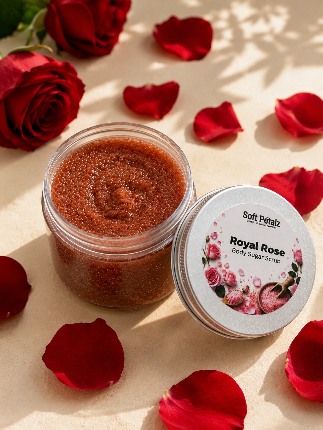 Royal Rose Organic Body Sugar Scrub