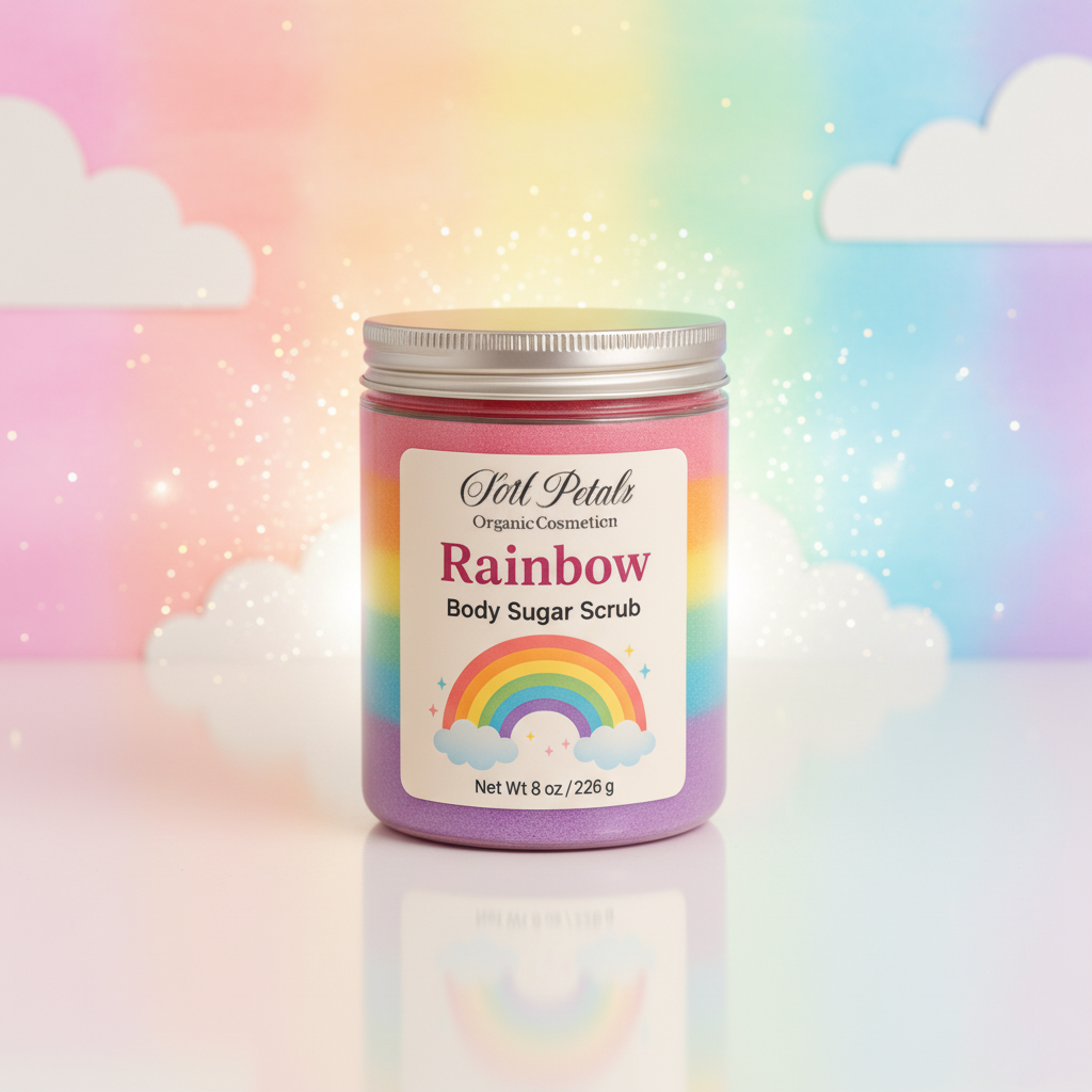 Rainbow Body Sugar Scrub