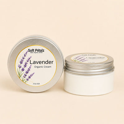Soft Petalz Lavender Organic Cream
