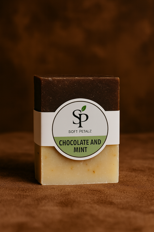 Chocolate and Mint Organic Soap
