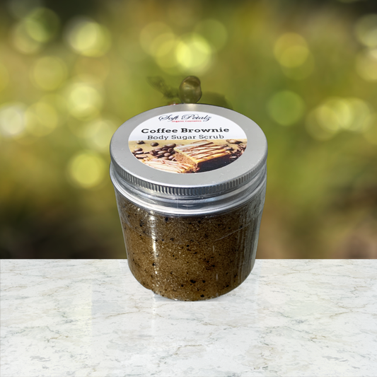 Soft Petalz Coffee Brownie Body Sugar Scrub