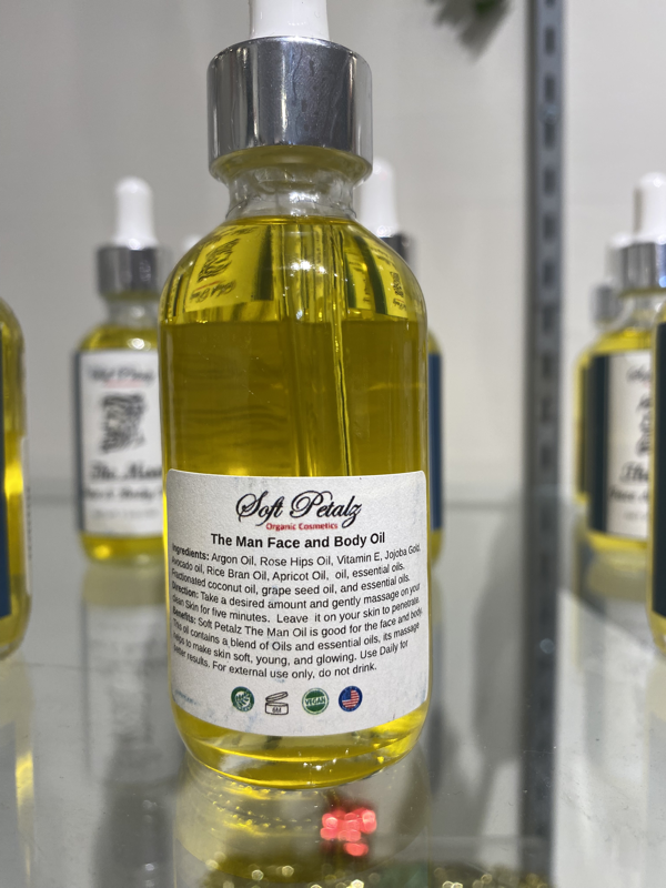 The Man Face & Body Oil