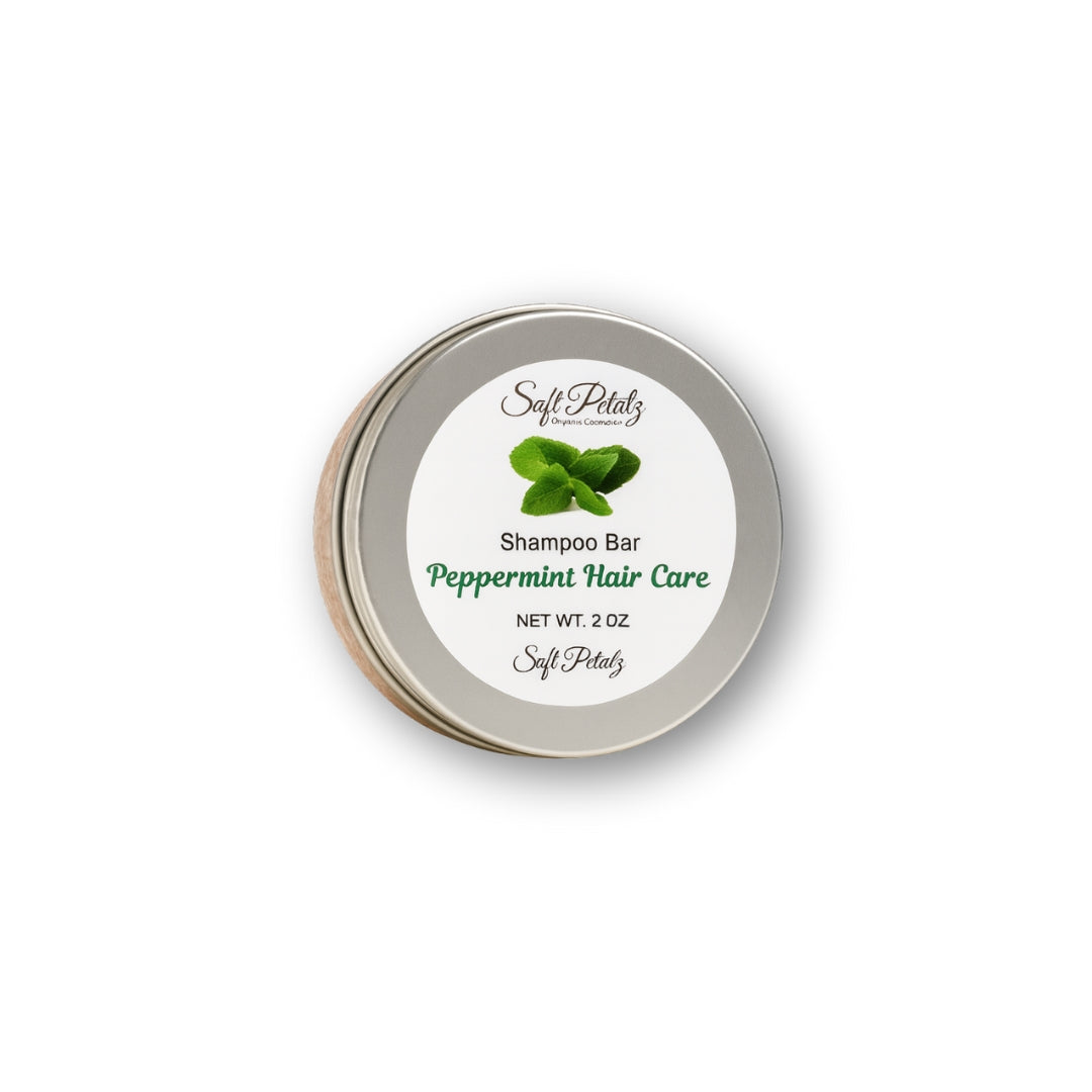 Peppermint Hair Care Organic Shampoo Bar