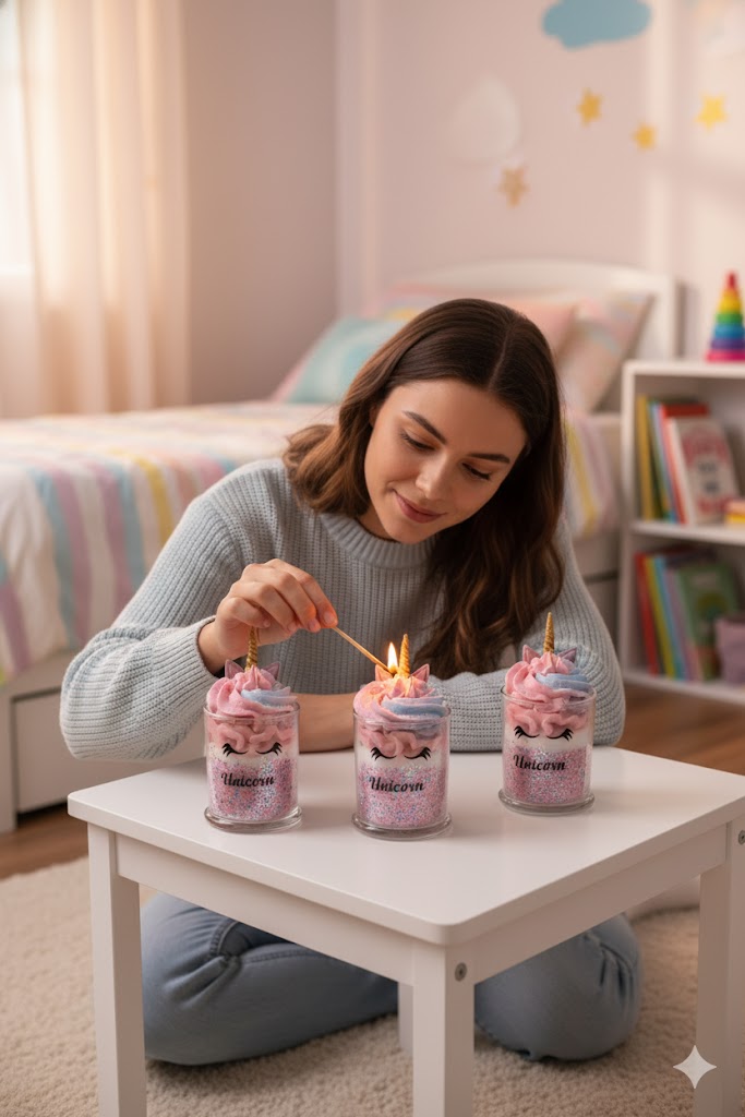 Unicorn Soy Candle